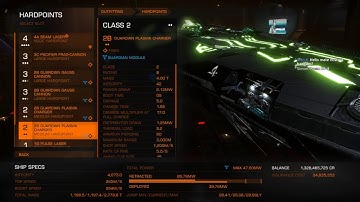 Elite dangerous  Testing the guardian Weapons and power planet