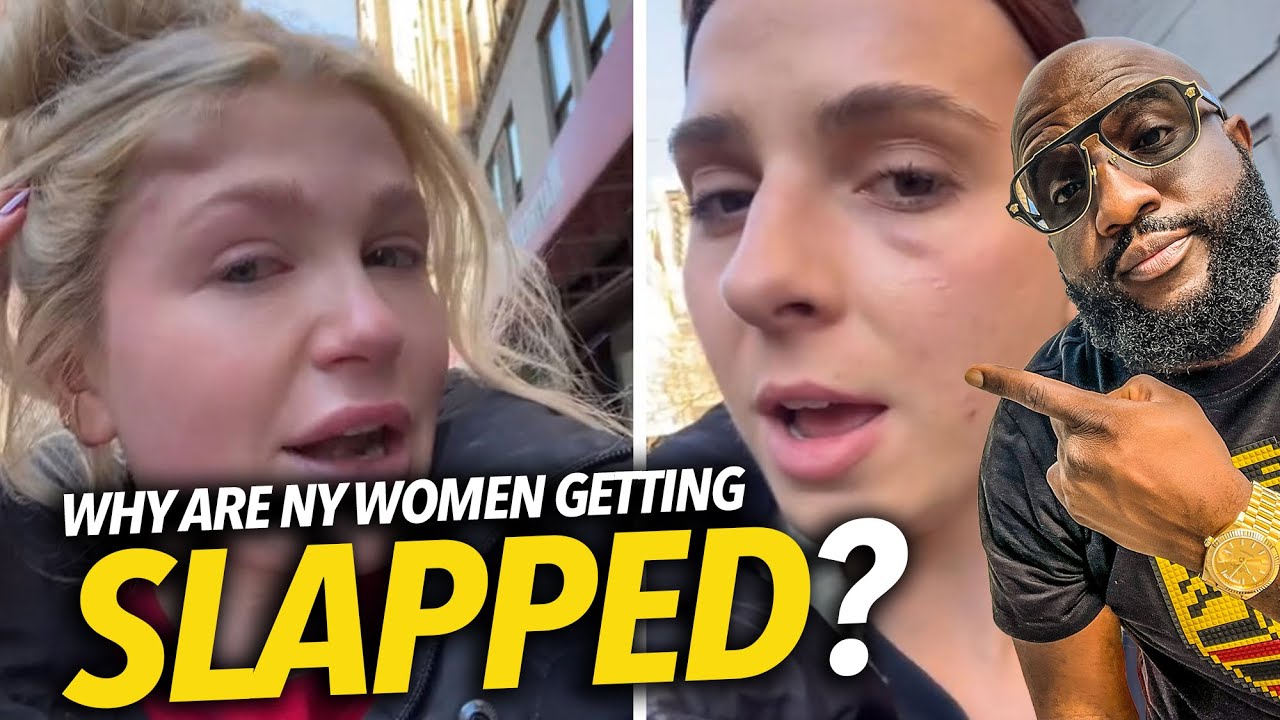Random Women In New York getting Slapped By Wild Men, Why Are They ...