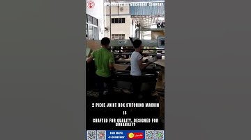 2 Piece Joint Box Stitching Machine Crafted for Quality, Designed for Durability | Nagpal Industries