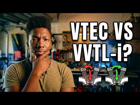 VTEC vs VVTL-i: Explained for beginners #cartech #engine #shorts