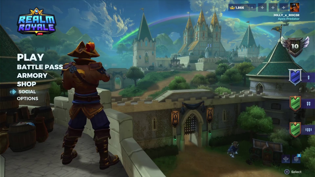 REALM ROYALE PS4 NEW UPDATE AND BATTLE PASS - YouTube