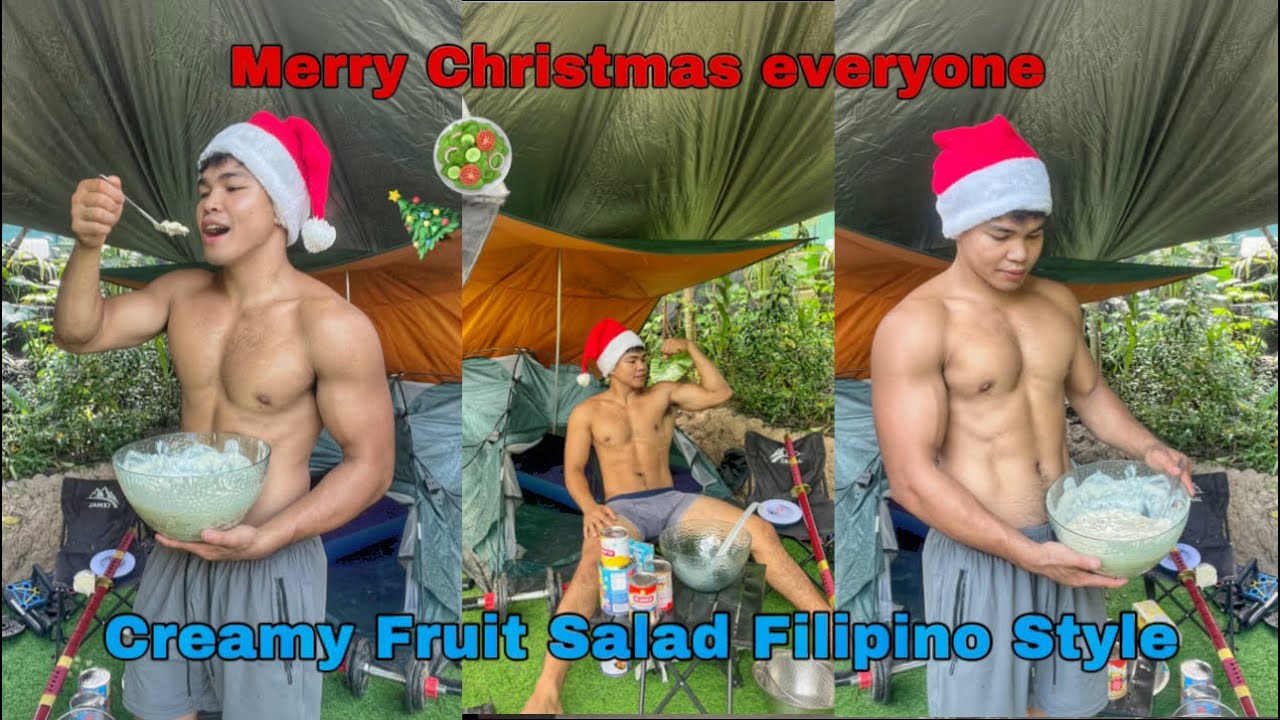 Fruit Salad using Fruit Cocktail | Creamy Fruit Salad Filipino Style | Merry Christmas