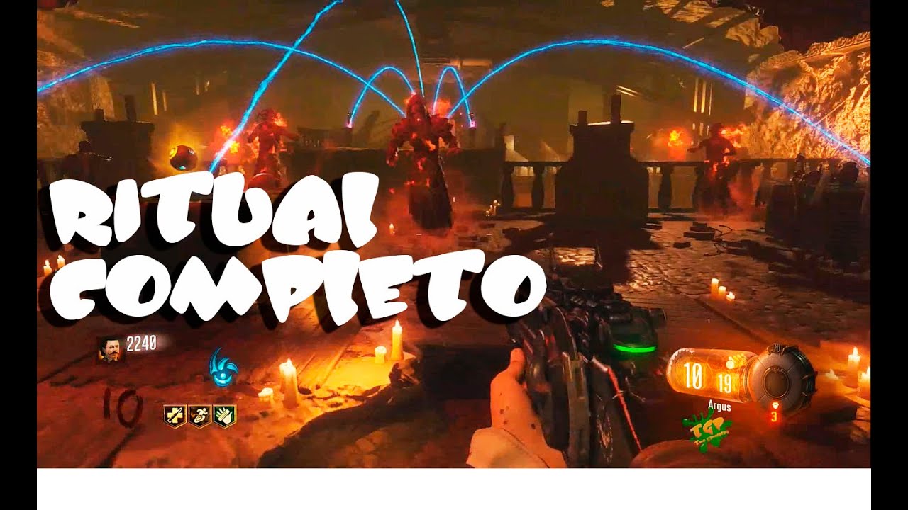 BLACK OPS 3 #MODO ZOMBIES SHADOW OF EVIL + TODAS PEÇAS + RITUAL ...