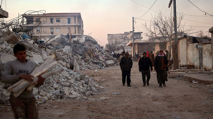 Kälte und Hunger im Katastrophengebiet: Lage in Syrien wird zunehmend verzweifelter