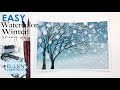 EASY ❄️ Winter Watercolor Tutorial