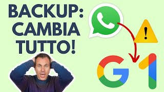 Allerta WhatsApp:  il Backup Adesso Conta nel Tuo Spazio Google! Ecco Cosa Fare