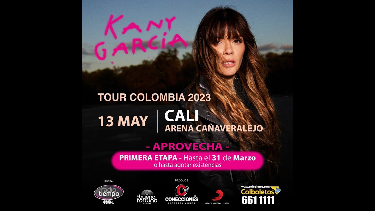 kany garcia tour 2023 colombia