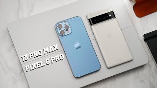iPhone 13 Pro Max VS Google Pixel 6 Pro - WHICH IS BETTER?