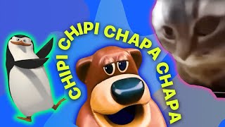 Freddy Fazbear x Chipi Chipi Chapa Chapa x Los Pingüinos