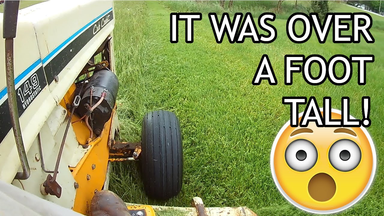 Cub Cadet 149 First Mow 2020!