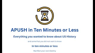 APUSH in Ten Minutes or Less - Plessy v Ferguson