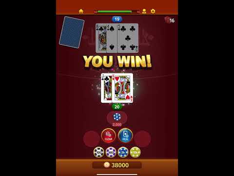 Blackjavk by mobilityware gameplay - YouTube