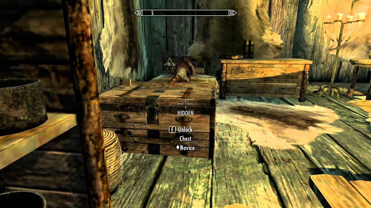 Skyrim Stealing from the riverwood trader. YouTube