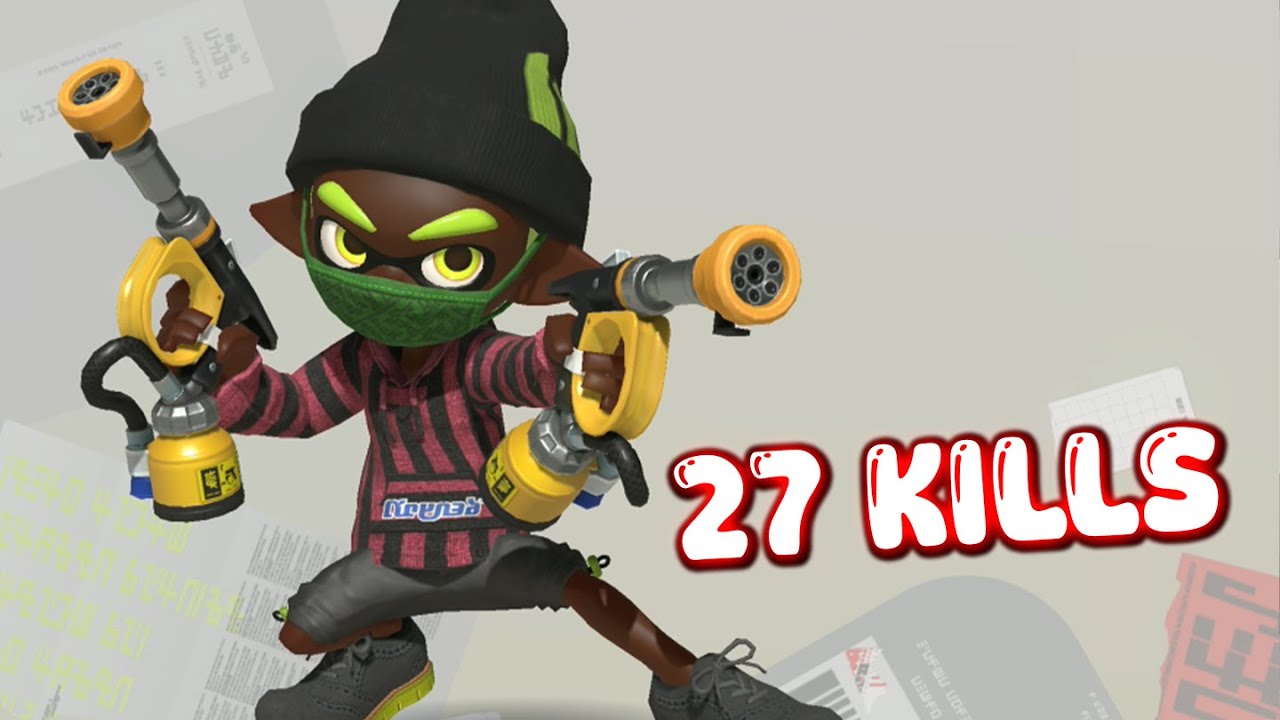 Douser Dualies in Splatoon 3 are now RIDICULOUS... (27 Kills) - YouTube
