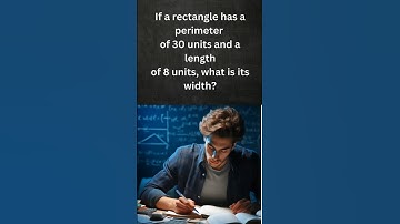 finding of a rectangle using perimeter #rectangle