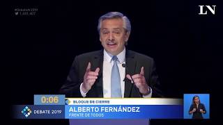 Los cruces más picantes del segundo debate presidencial 2019 Los cruces más picantes del segundo debate presidencial 2019