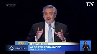 Los cruces más picantes del segundo debate presidencial 2019