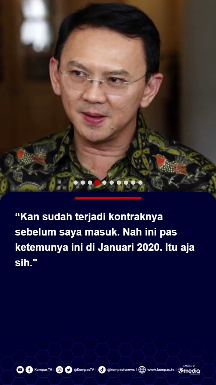 Diperiksa KPK soal Kasus Korupsi LNG di Pertamina, Ahok: Ini Bukan di Zaman Saya #ahok #kpk