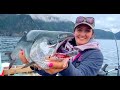 Silver Salmon Fishing in Seward Alaska When THIS Slams us!