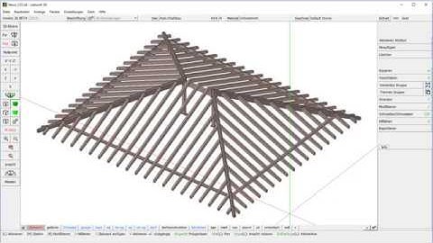 cadwork 3d V26 Strecken angrenzende Bauteile