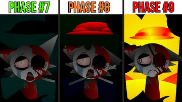 Phase 7 VS Phase 8 VS NEW Phase 9 Definitive Version in Incredibox Sprunki