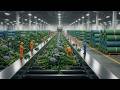 new water hyacinth processing line thousands of yoga mats are shipped out every day