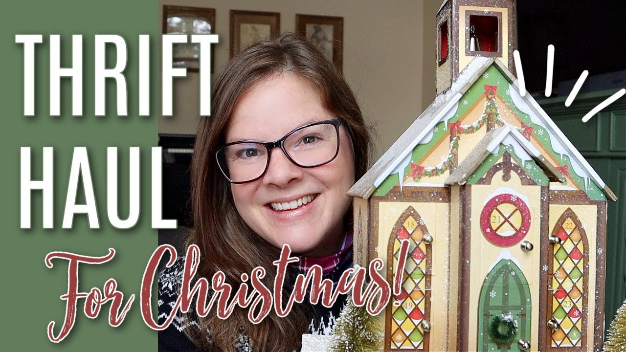 Christmas Thrift Haul: Goodwill Finds and Where I Put Them - YouTube