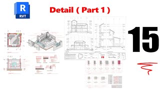 15- Revit 2026 tutorial (Detail 1)  ✅  ورشة ريفيت معماري