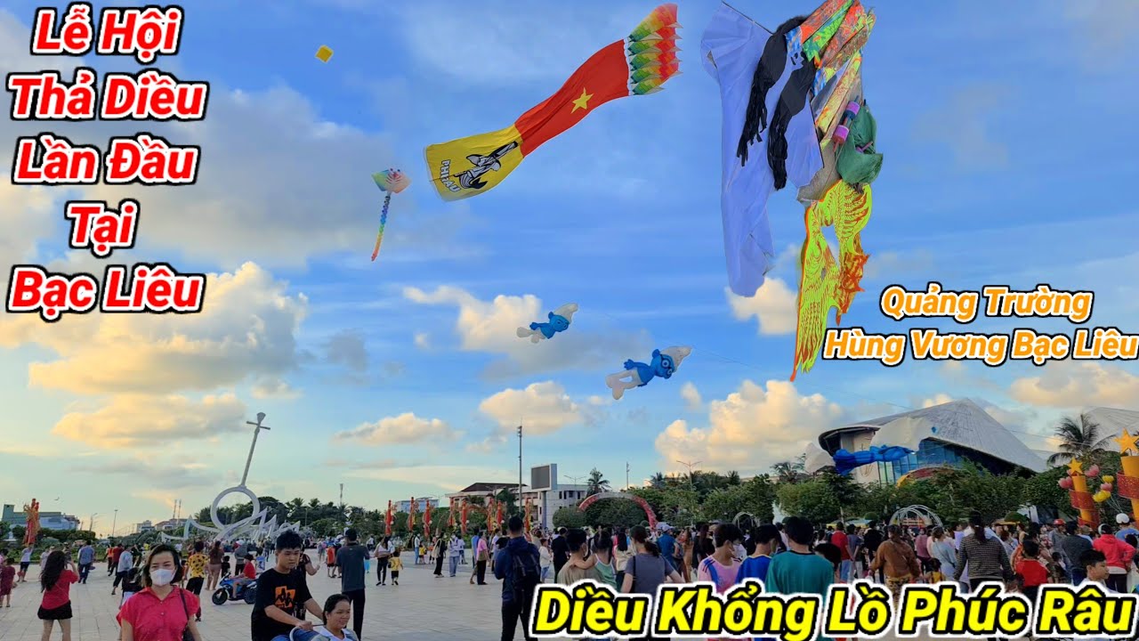 Lễ hội thả diều siêu khổng lồ của Phúc Râu lần đầu xuất hiện tại quảng ...