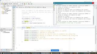 XXXV - Arreglos unidimensionales, números al azar y menú de opciones