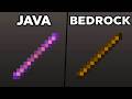 117 Subtle Differences Between Java and Bedrock