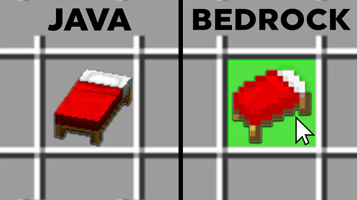 117 Minecraft Java VS Bedrock Things - DayDayNews