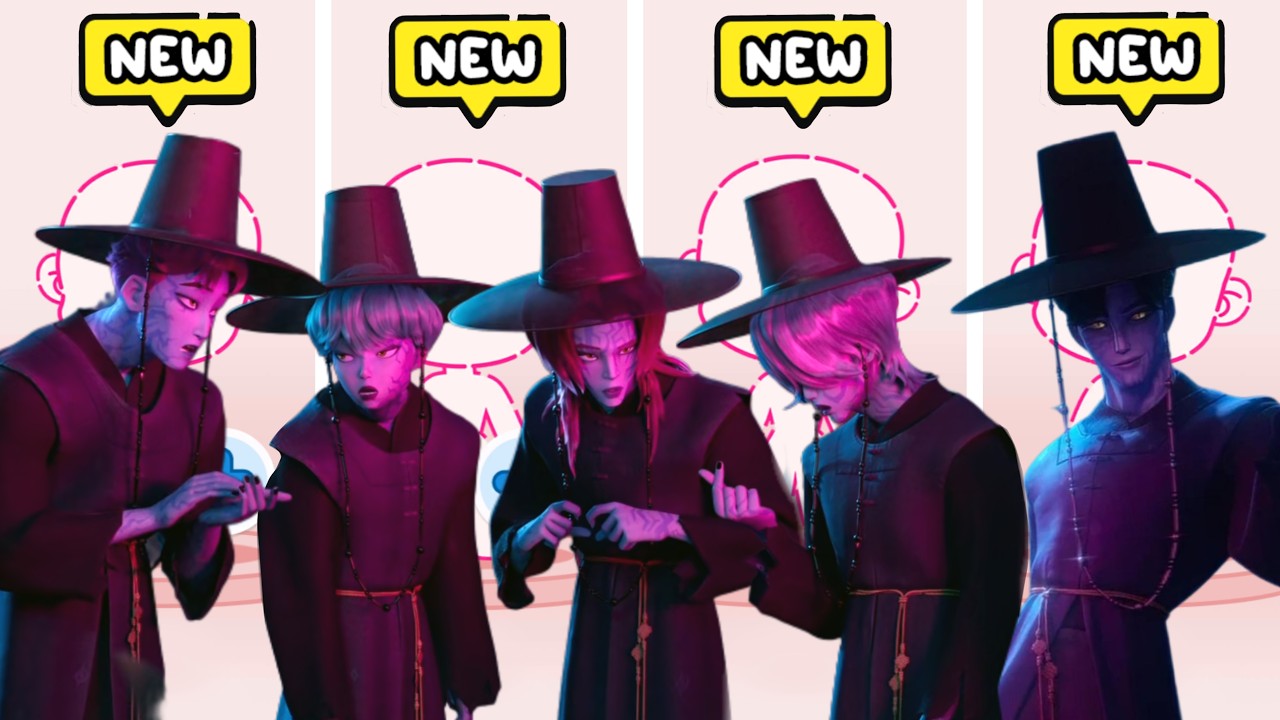 ЛЕГКО! Как создать персонажей-демонов из аниме «SAJA BOYS» из к-поп-охотников на демонов в «AVATA...