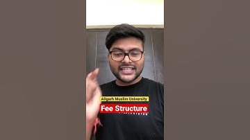 Aligarh Muslim University Fee Structure | B Tech 1st Year Fee | #Shorts