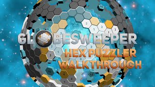 [Walkthrough] Globesweeper: Hex Puzzler - "Eight", "Triangle Weave"