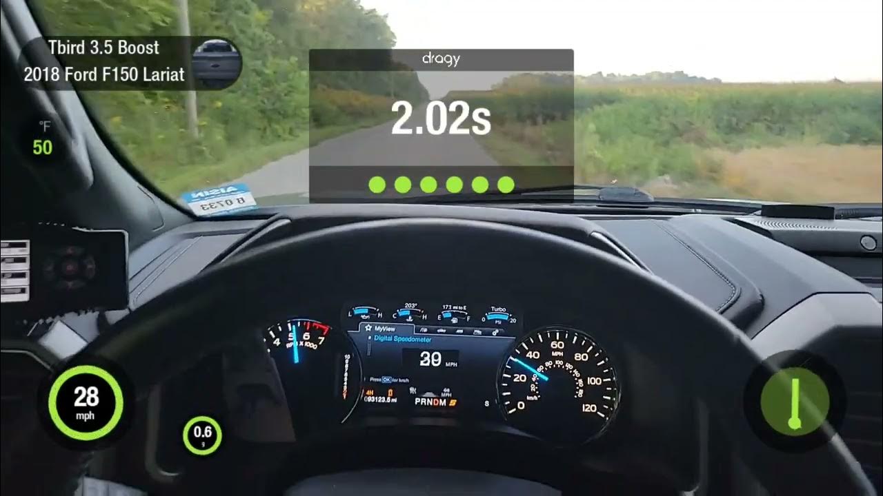 F150 3.5 Ecoboost 5 star 93 performance tune - YouTube
