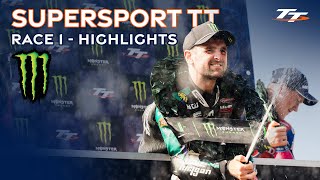 Monster Energy Supersport TT Race 1  Highlights | 2024 Isle of Man TT Races