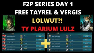 F2P SERIES EPISODE 1 DAY 1 \& 2 | RAID SHADOW LEGENDS