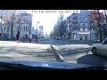 Russian dash cam car crash