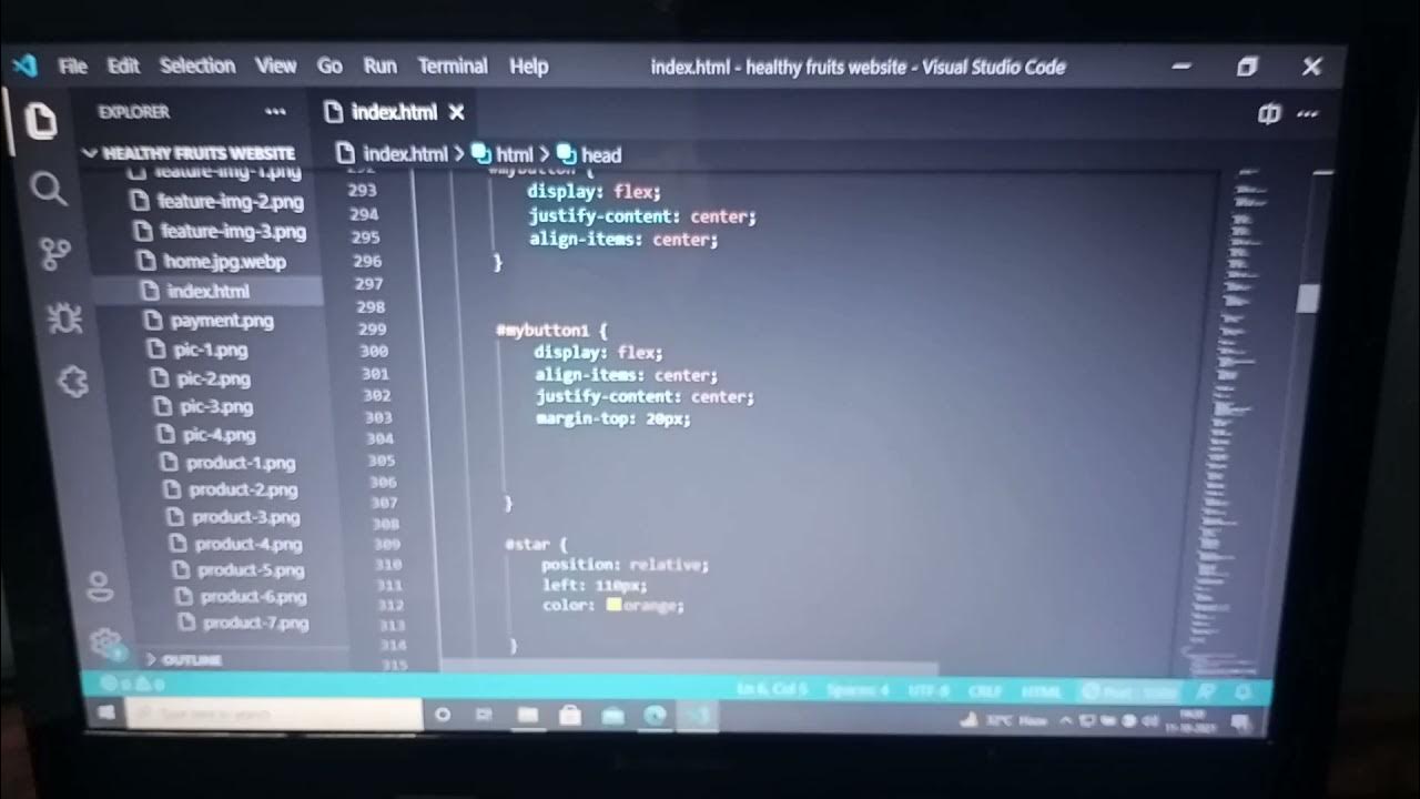 Create a Responsive Grocery Store Website Using HTML, CSS BOOTSTRAP ll ...