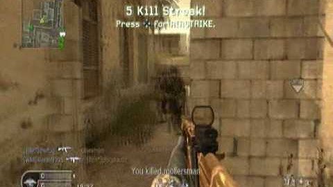 COD4 AK47 Kill Feed