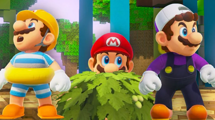 We played CUSTOM MAPS in Mario Hide and Seek