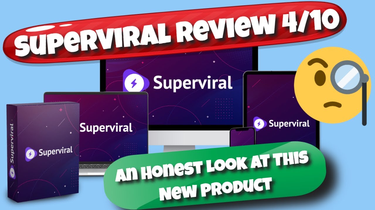 SuperViral Review - I Give 4/10 🤔For This Product In My Super Viral Review - Does SuperViral Work ❓
