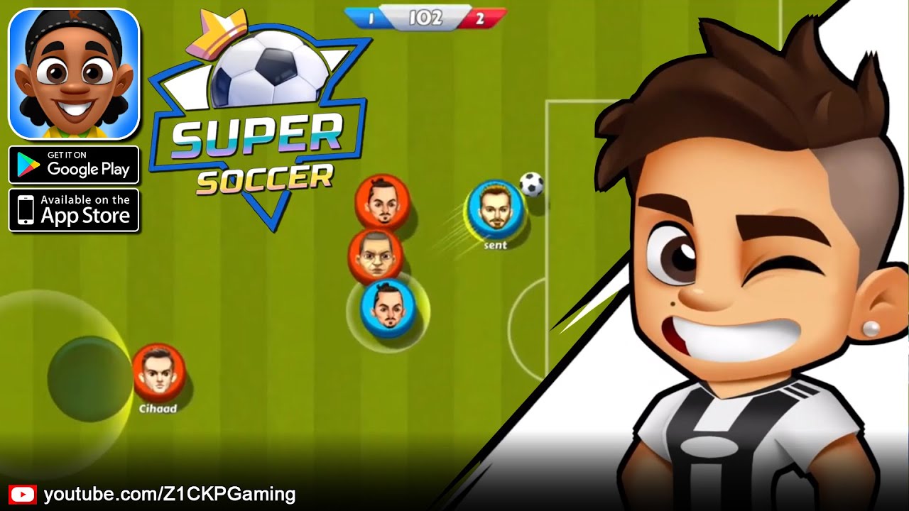 Super Soccer 3v3 Gameplay Android Ios Z1ckp Gaming Youtube