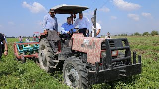 Vali Yılmaz, Osmaniye Yer Fıstığı Hasadı Yaptı