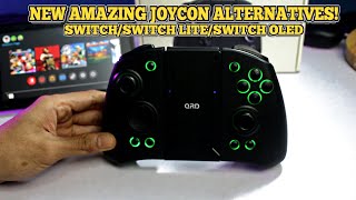 JOYCON ALTERNATIF UNTUK SWITCH & SWITCH OLED GEMPAK! QRD STELLAR T3 REVIEW + UNBOXING!