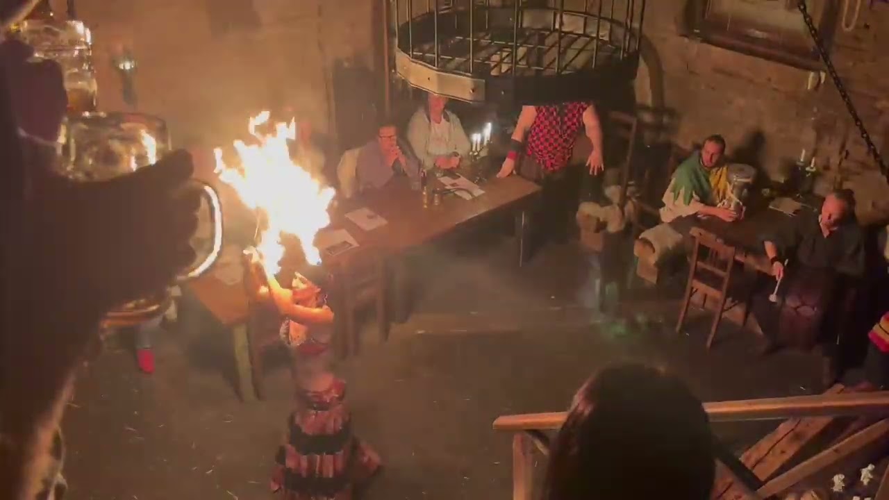 Středověká Krčma u Jakuba, Písek-Ohňová show