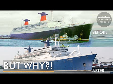 5 More Absolutely Terrible Ship Makeovers | Oceanliner Designs