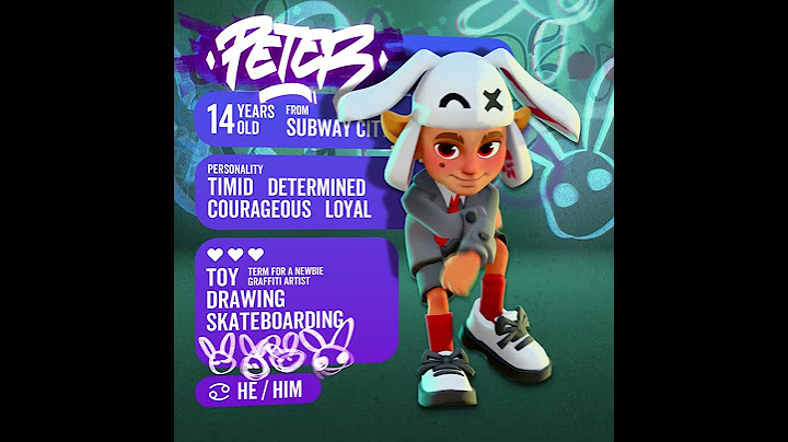 Get to know Peter! 🐰