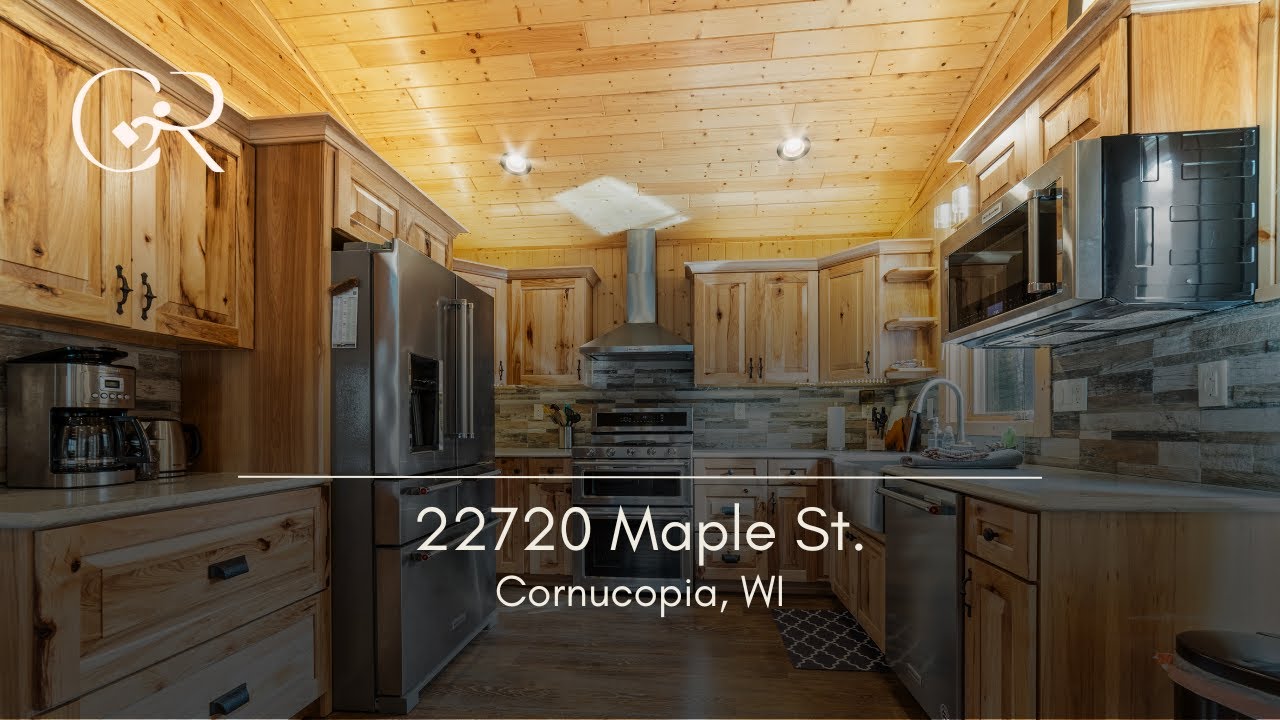 22720 Maple St - New Listing in Cornucopia, WI!